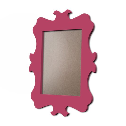 Moldura Provençal Colorida Em MDF 6mm Para Quadros Decorativos Com Fundo MDF e PVC Antirreflexo
