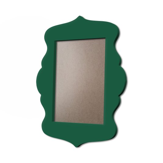 Moldura Provençal Colorida Em MDF 6mm Para Quadros Decorativos Com Fundo MDF e PVC Antirreflexo