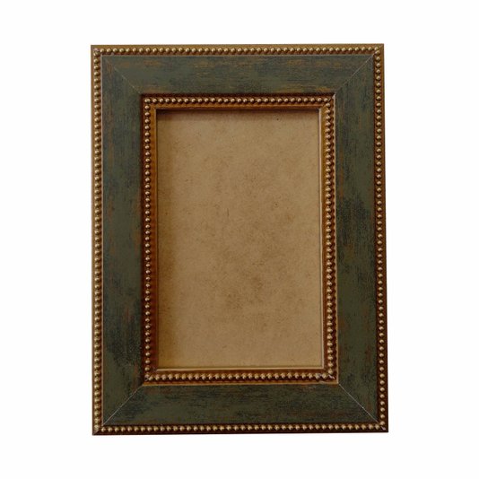 Moldura Provençal com Gravação de Bolinhas para Quadros e Fotos e Fundo MDF - 3,4x1,2