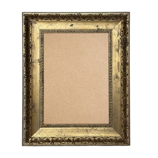 Moldura Provençal com Gravação para Quadros e Fotos com Fundo MDF - 4,3x2,5
