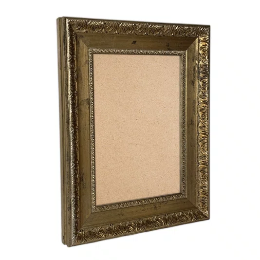 Moldura Provençal Personalizada com Gravação para Quadros e Fotos com Fundo MDF - 4,3x2,5
