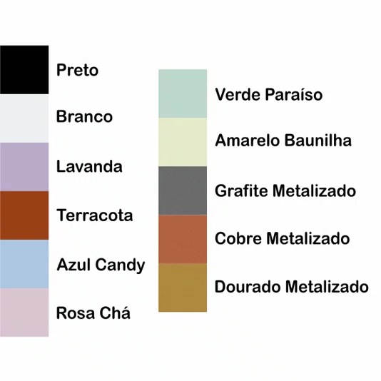 Moldura Redonda Sanduiche Colorida em MDF Laqueado com Duplo PS Transparente