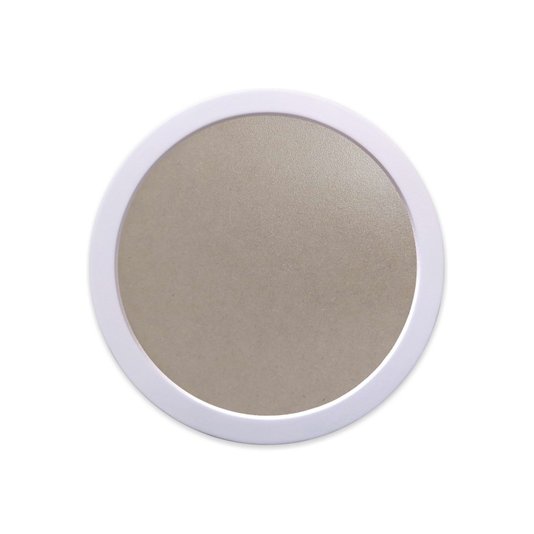 Moldura Redonda Colorida em MDF Laqueado para Quadros Decorativos com Fundo MDF e PVC Antirreflexo