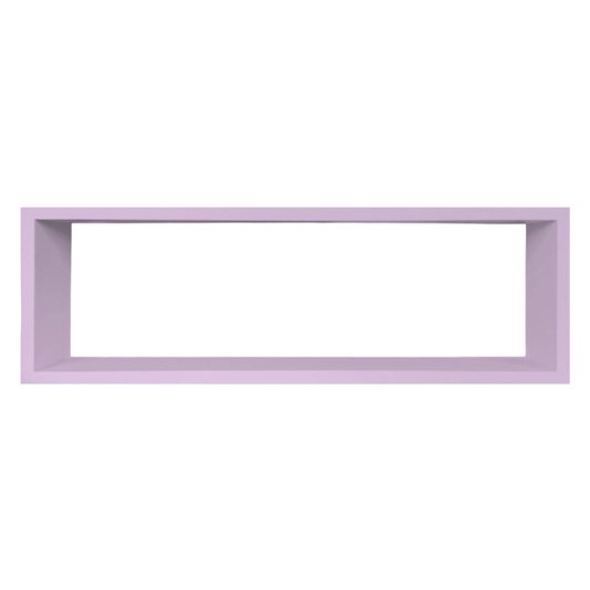 Nicho Decorativo Colorido em Mdf Laqueado para Parede - 20x60x12cm