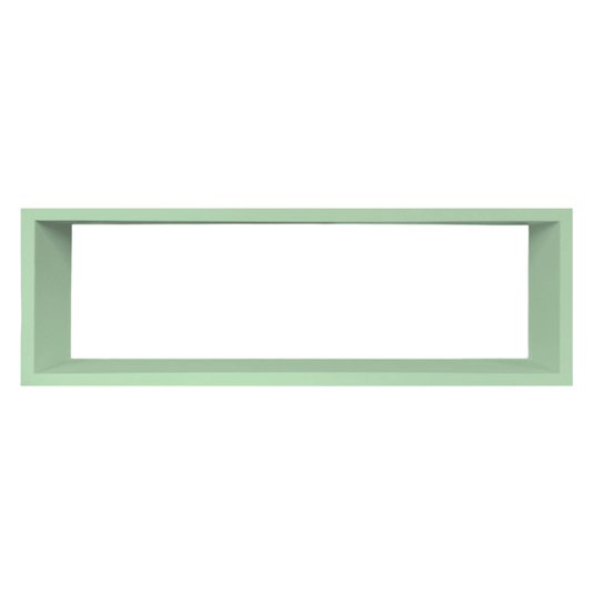 Nicho Decorativo Colorido em Mdf Laqueado para Parede - 20x60x12cm