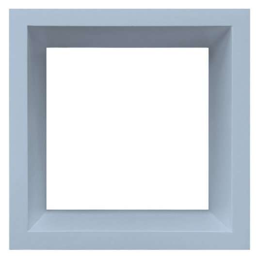 Nicho Decorativo Colorido em Mdf Laqueado para Parede - 25x25x12cm
