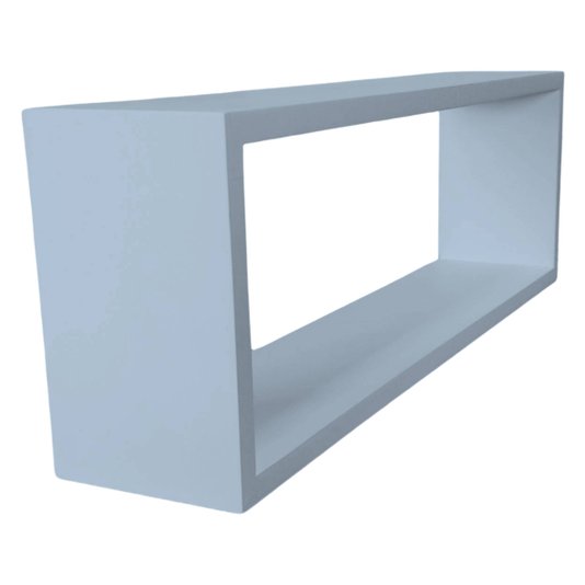 Nicho Decorativo Colorido em Mdf Laqueado para Parede - 25x60x12cm