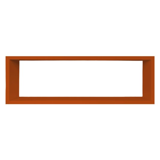 Nicho Decorativo Colorido em Mdf Laqueado para Parede - 25x60x12cm