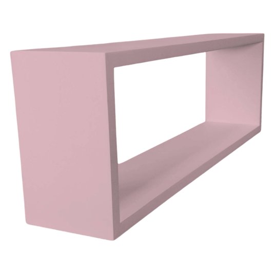 Nicho Decorativo Colorido em Mdf Laqueado para Parede - 30x60x12cm