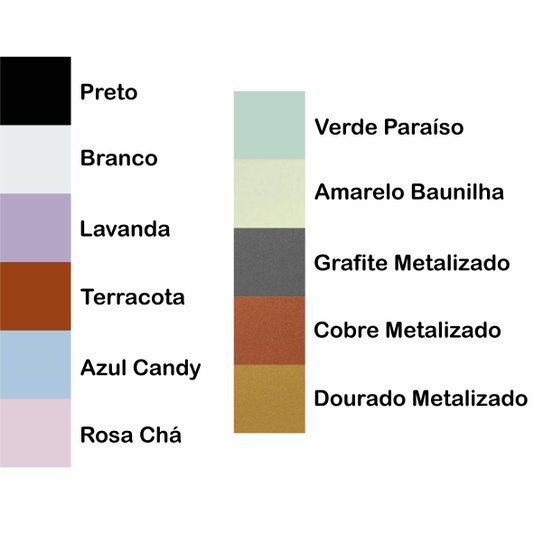 Nicho Hexágonal Colméia Colorido em Mdf Laqueado para Parede - 38x44x12cm