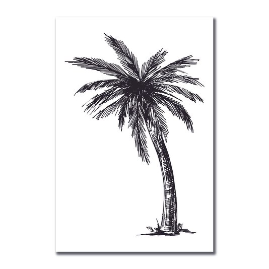 Placa Decorativa Palmeira