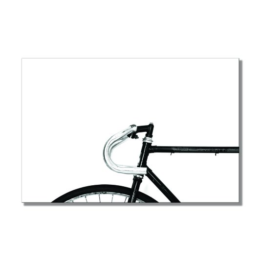 Placa Decorativa Preto e Branco Bicicleta Vintage