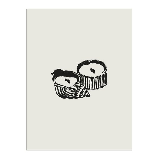Placa Decorativa Velas Minimalistas Estilo Japandi
