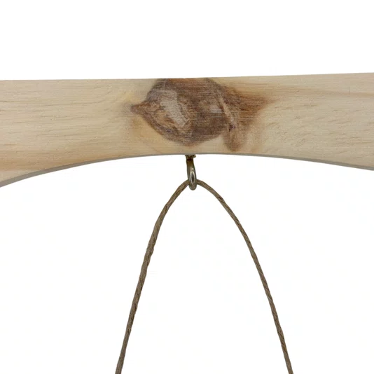 Placa Mão Francesa Decorativa Peixe em Madeira Pinus Estilo Náutico e Base para Artesanato