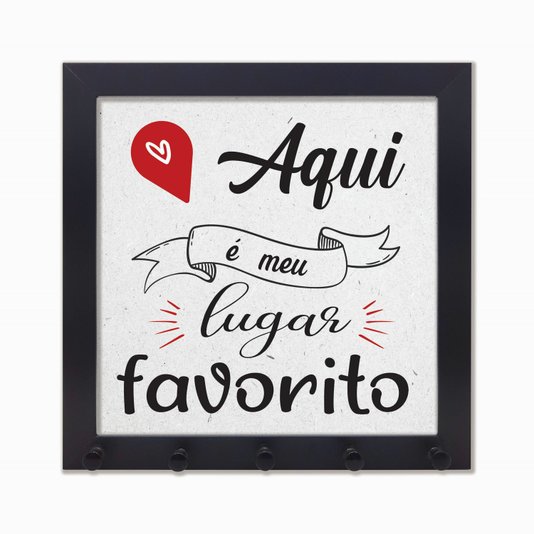 Porta Chaves Aqui é meu lugar favorito