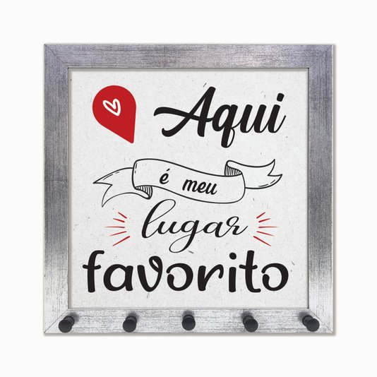 Porta Chaves Aqui é meu lugar favorito