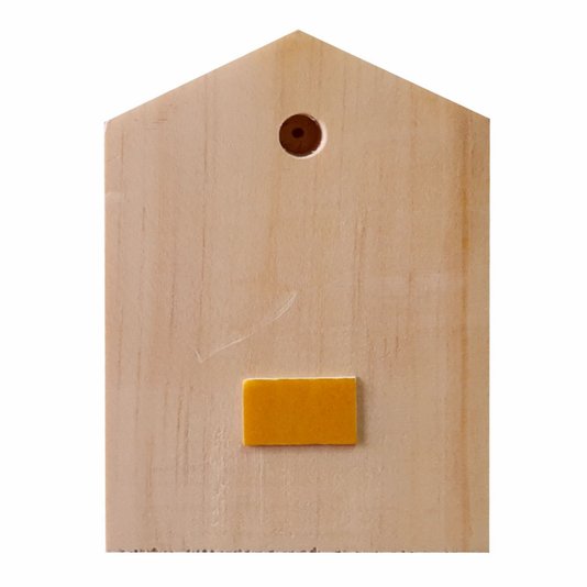 Porta Chaves Decorativo em Madeira de Pinus com Estampa - Desfrute Cada Momento