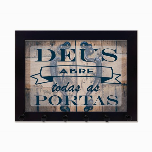 Porta Chaves Deus abre todas as portas