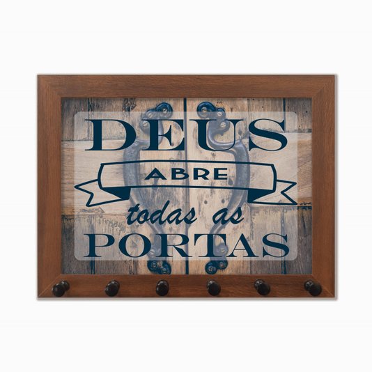 Porta Chaves Deus abre todas as portas