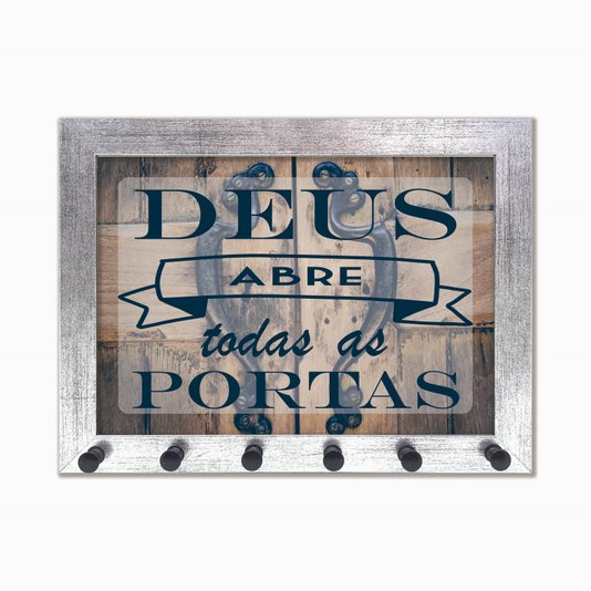 Porta Chaves Deus abre todas as portas
