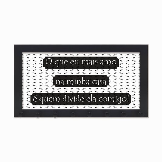 Porta Chaves O que eu mais amo na minha casa...