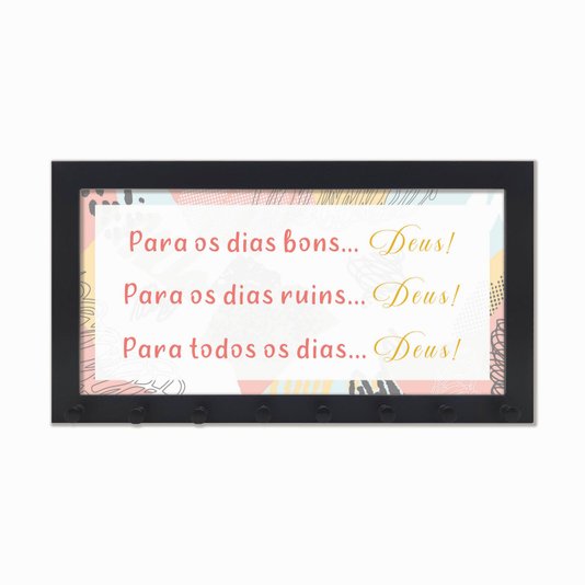 Porta Chaves Para os dias bons... Deus!