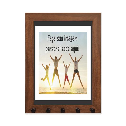 Porta Chaves Personalizado com Imagem ou Frase