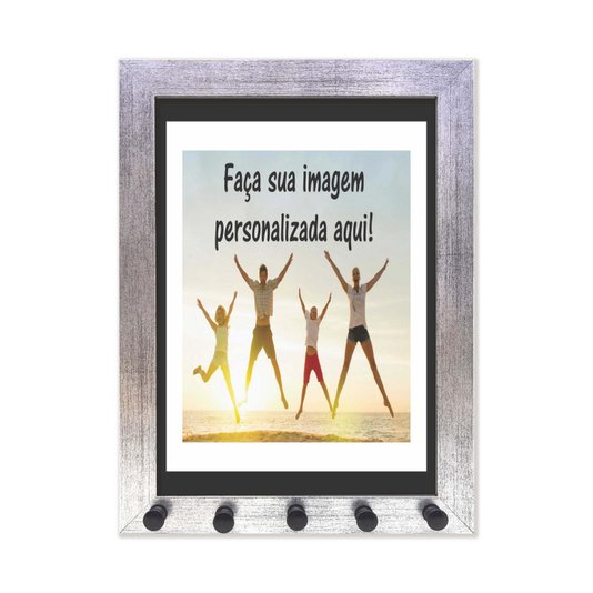 Porta Chaves Personalizado com Imagem ou Frase