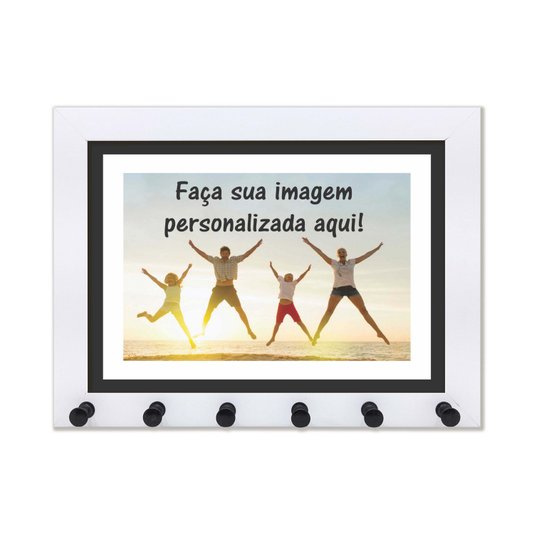 Porta Chaves Personalizado com Imagem ou Frase