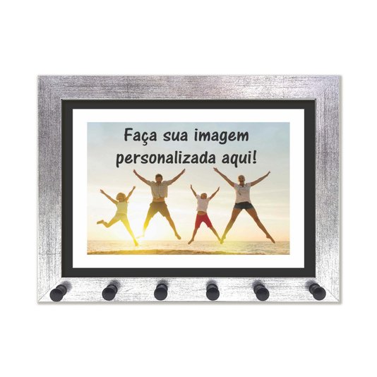 Porta Chaves Personalizado com Imagem ou Frase