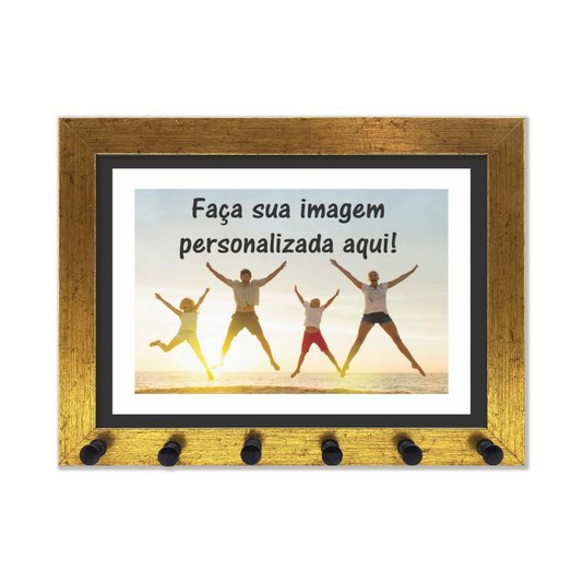 Porta Chaves Personalizado com Imagem ou Frase