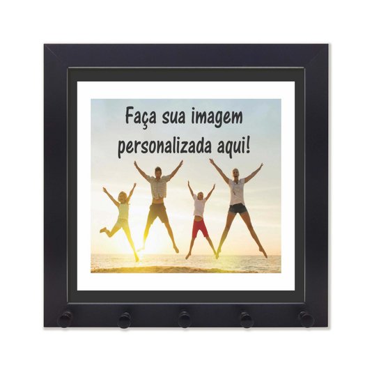 Porta Chaves Personalizado com Imagem ou Frase