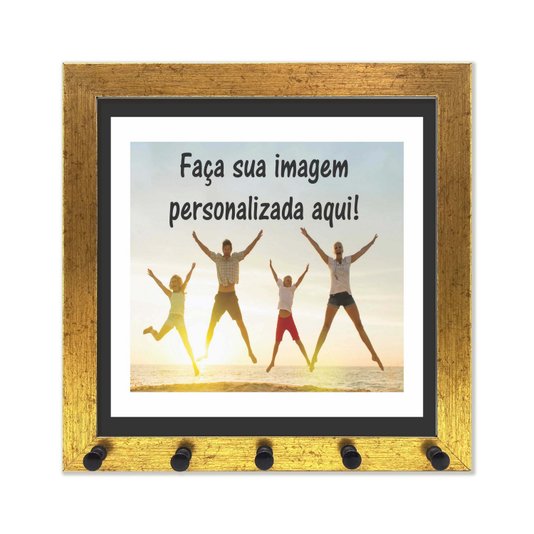 Porta Chaves Personalizado com Imagem ou Frase