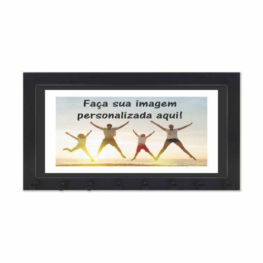Porta Chaves Personalizado com Imagem ou Frase