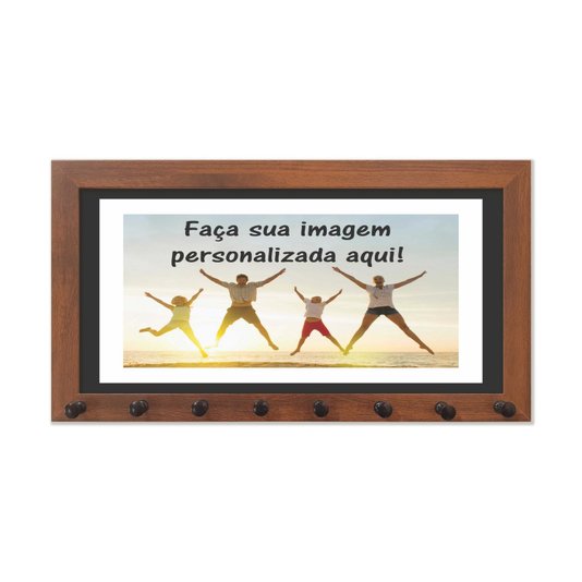 Porta Chaves Personalizado com Imagem ou Frase