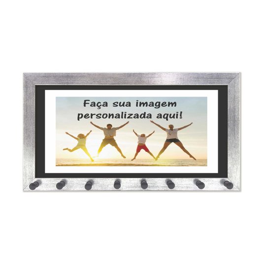 Porta Chaves Personalizado com Imagem ou Frase