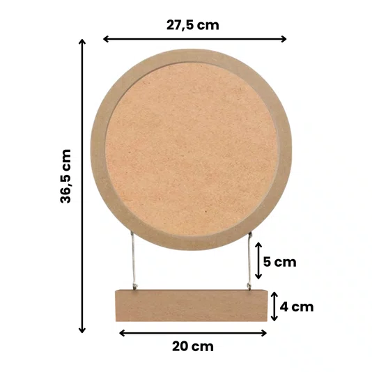 Porta Maternidade Redondo Para Quarto Infantil Em Mdf