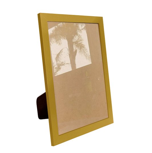 Porta Retrato Com Moldura e Acetato Mais Fundo Com Suporte - 2x1