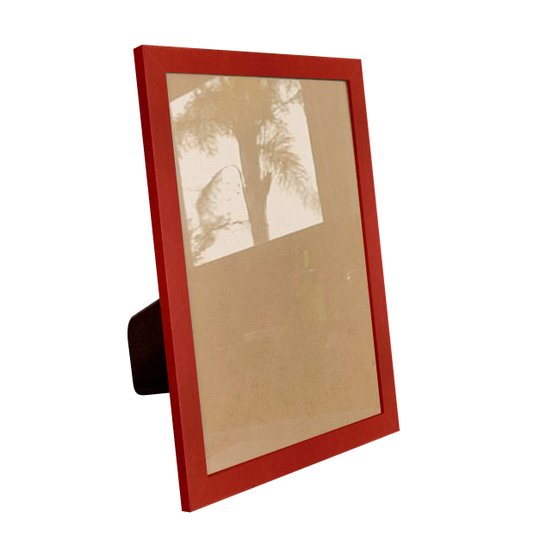 Porta Retrato Com Moldura e Acetato Mais Fundo Com Suporte - 2x1