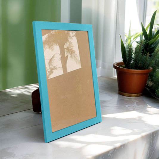 Porta Retrato Com Moldura e Acetato Mais Fundo Com Suporte - 2x1