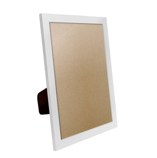 Porta Retrato Com Moldura E PVC Mais Fundo Com Suporte - 2x1