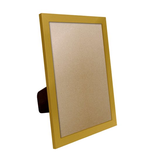Porta Retrato Com Moldura E PVC Mais Fundo Com Suporte - 2x1