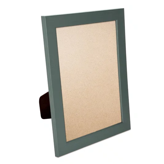Porta Retrato Com Moldura E PVC Mais Fundo Com Suporte - 2x1