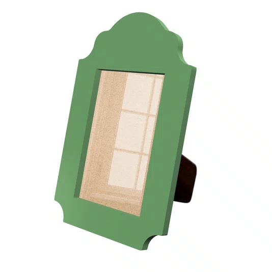 Porta Retrato Com Moldura Provençal Com Suporte em MDF e Acetato