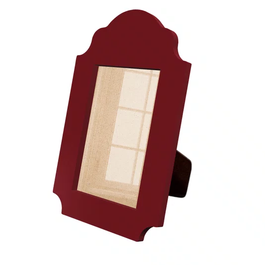 Porta Retrato Com Moldura Provençal Com Suporte em MDF e Acetato