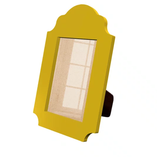 Porta Retrato Com Moldura Provençal Com Suporte em MDF e Acetato