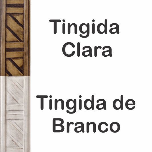 Porta Retrato de Moldura em Madeira Natural com Gravação e Acetato Mais Fundo com Suporte - 4,5x1,2