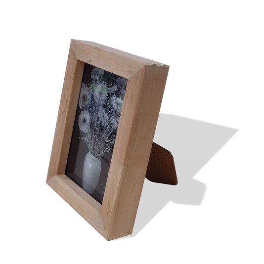 Kit 10 Porta Retratos Com Molduras e Cores Variadas - Frente em Acetato e Fundo com Suporte