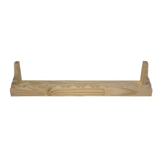 Prateleira  Decorativa em Madeira Pinus Estilo Modern Heritage
