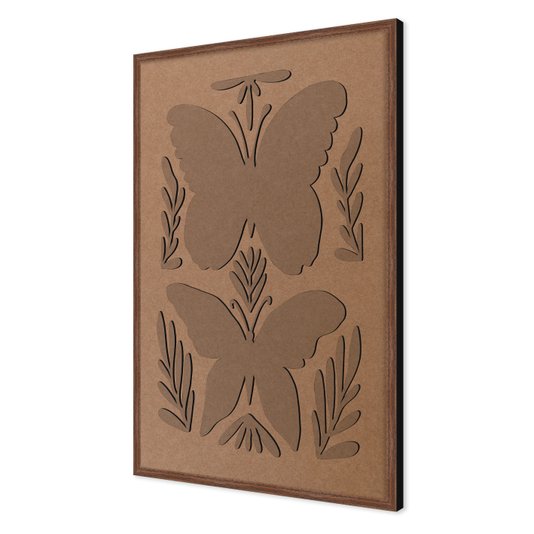 Quadro Para Colorir Alto Relevo Em Mdf Cru 3mm Estilo Matisse